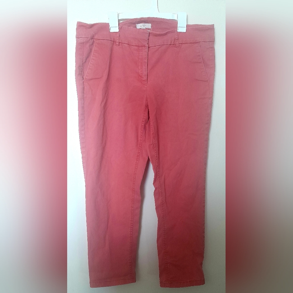 Loft Coral Pink Jeans